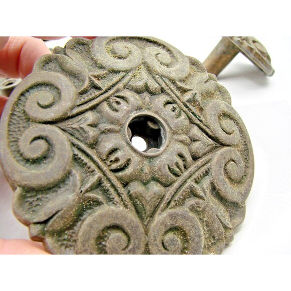 Lot 15 USA Drawer Cabinet Furniture Knobs Pulls Handles Floral French Victorian - Picture 8 of 16